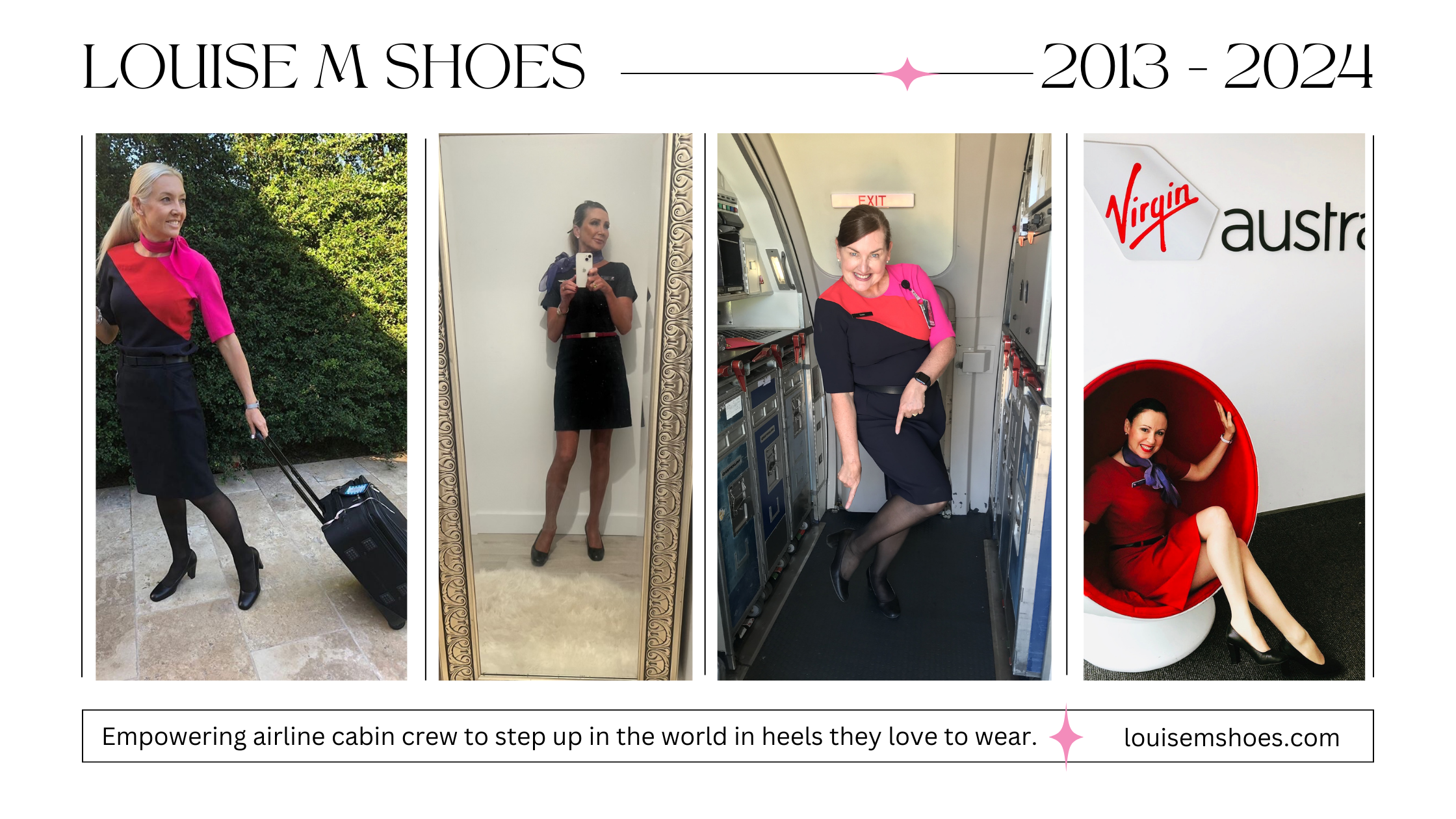 Farewell from Louise M Shoes: A Special Thank You to My  Airline Clients